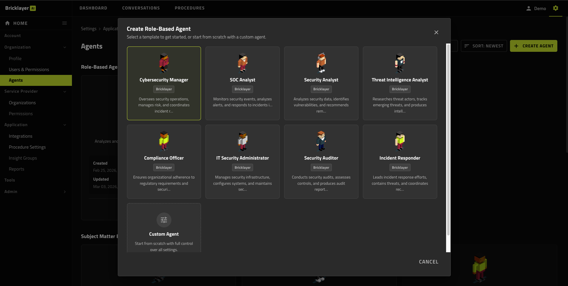 Choose your AI agent team interface
